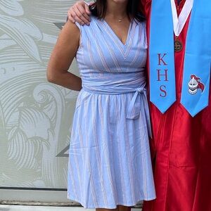 Vineyard Vines Seersucker Dress Size 6